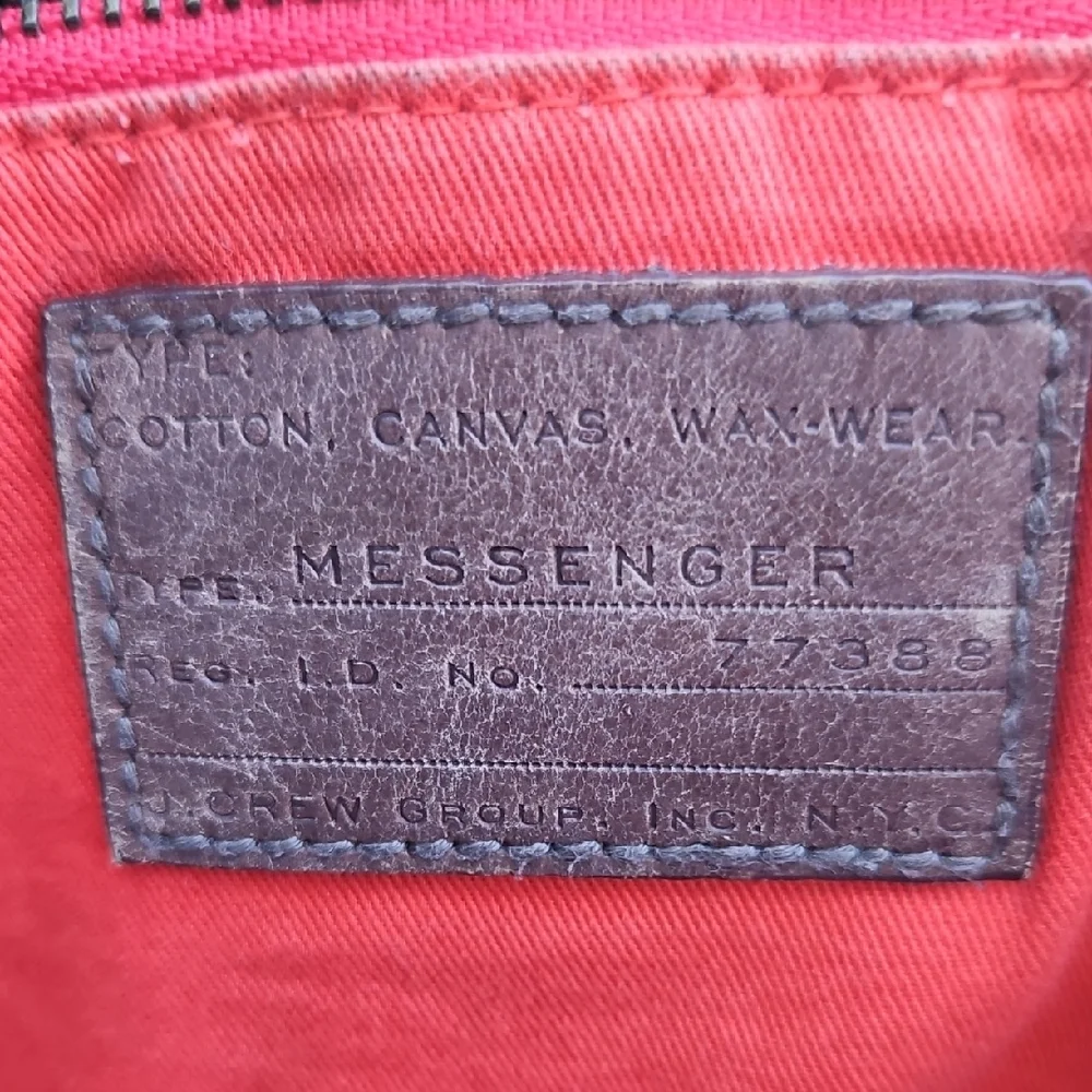 J. Crew Tan Messenger Bag